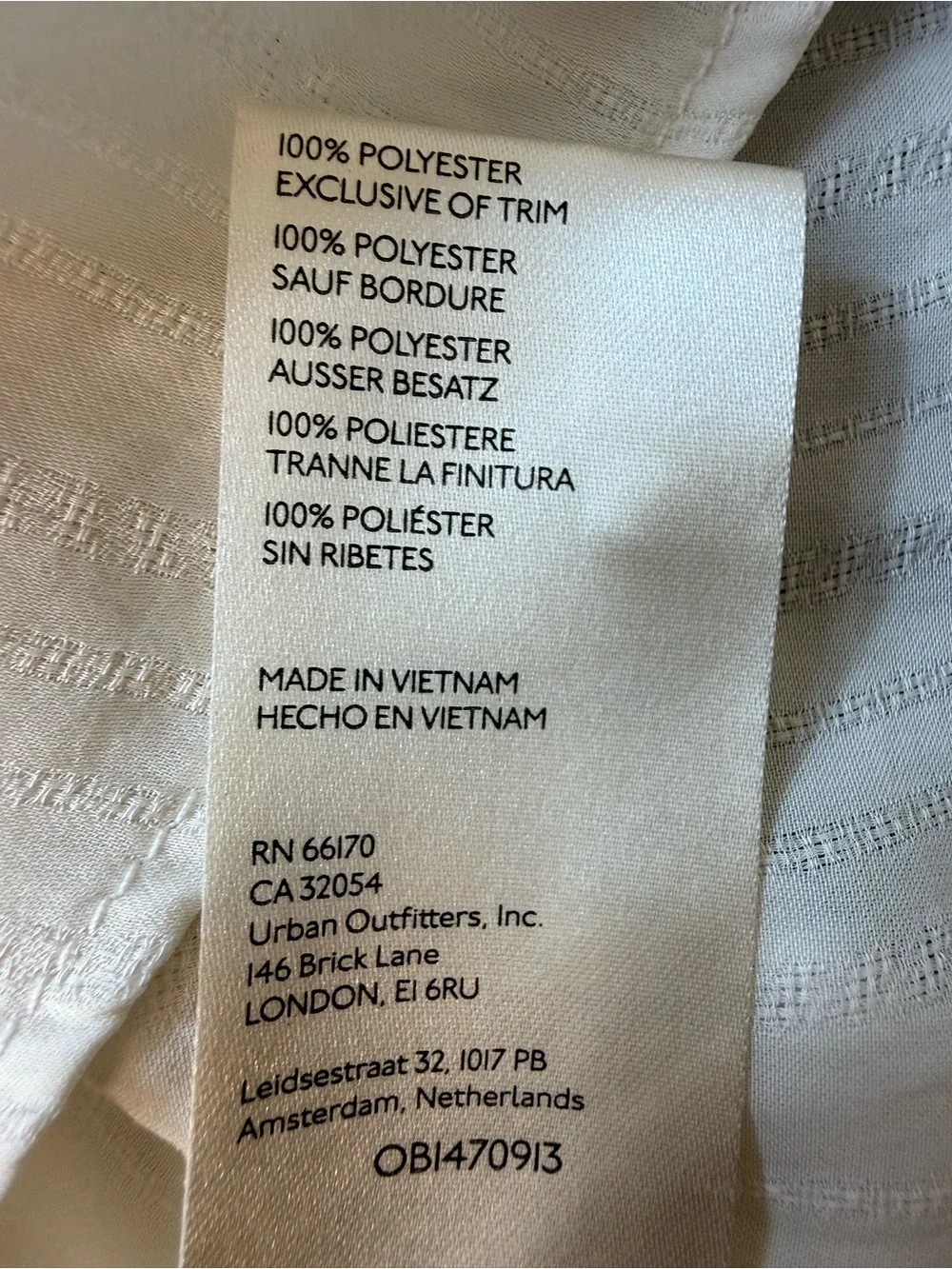 Anthropologie Cream Puff-Sleeve Button Front Blouse Size Small Oversized